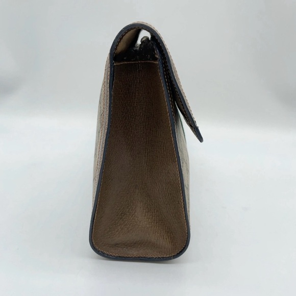 Auth Gucci GG Supreme Sherry Line
PVC Clutch Bag - Picture 6 of 16